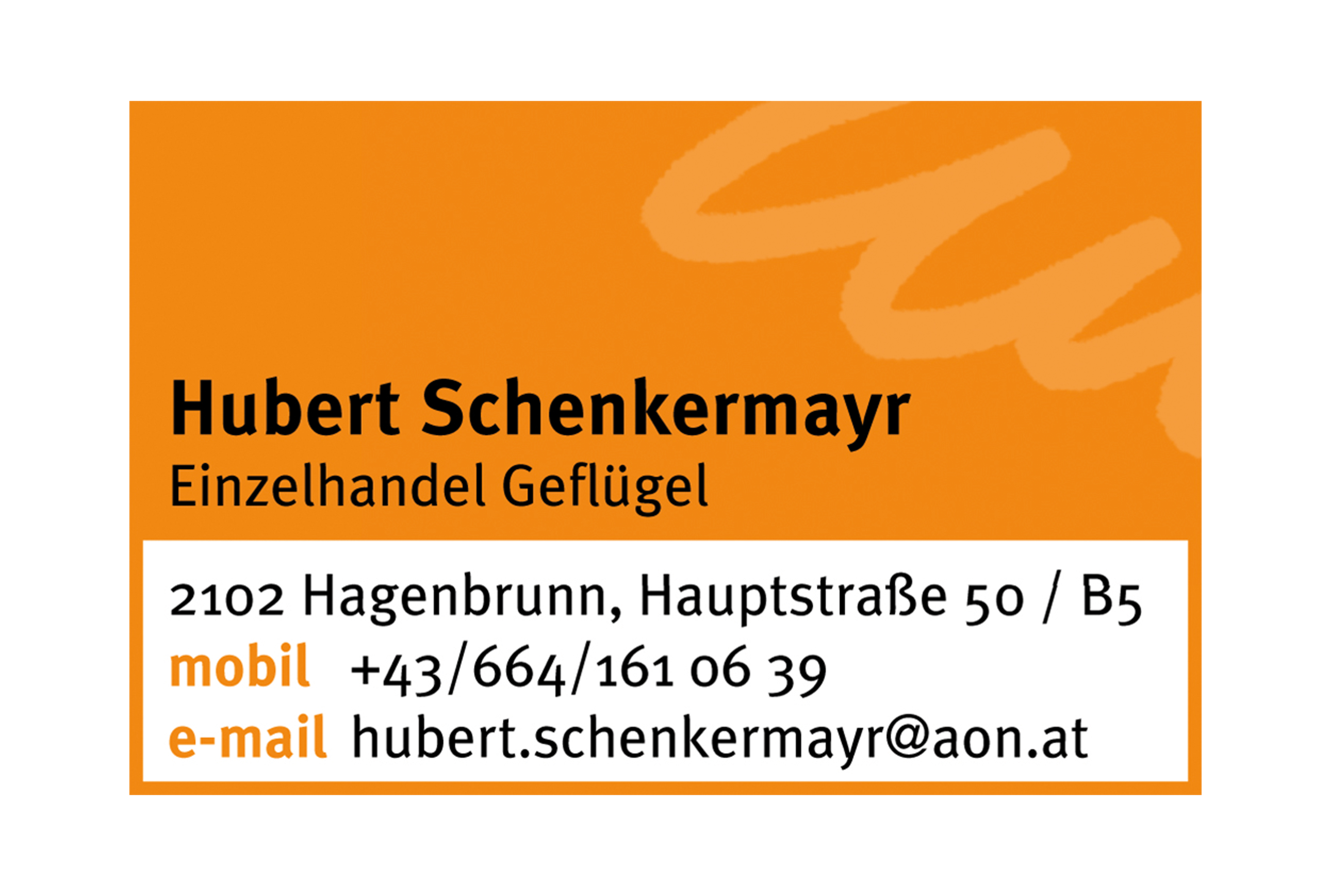 Hubert Schenkermayr - Einzelhandel Geflügel Logo